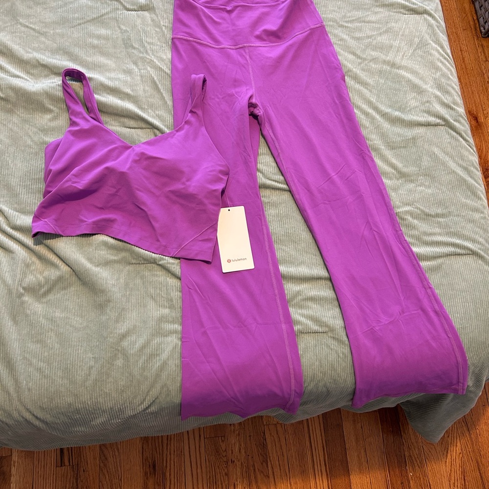 Purple Lululemon Align Set